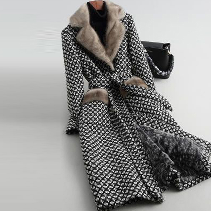 Sewing Tweed - Pelliccia artificiale Erba Abbigliamento invernale da