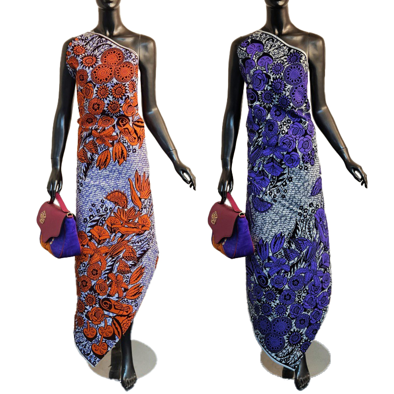 Sewing Batik Fabric - Tessuto in cera stile africano di
