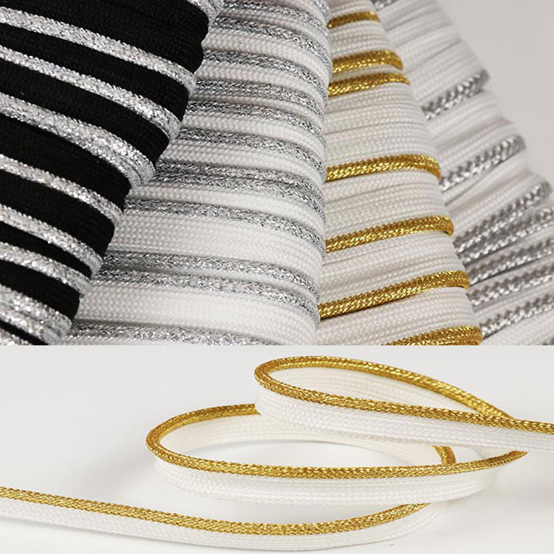 Textile And Sewing Supply - Cordoncino Decorativo 3M Glitterato Lucido Ombre
