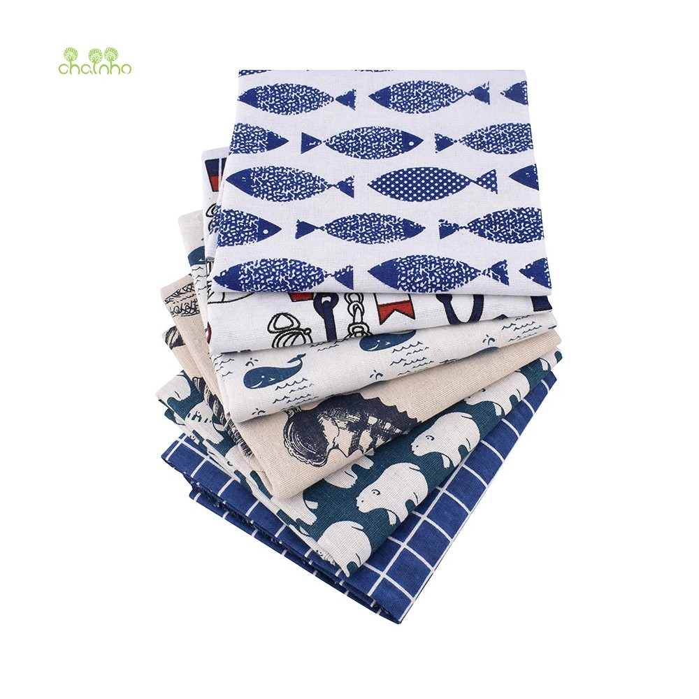 Sewing Geotextile Fabric - Chainho, Tessuto di lino di cotone
