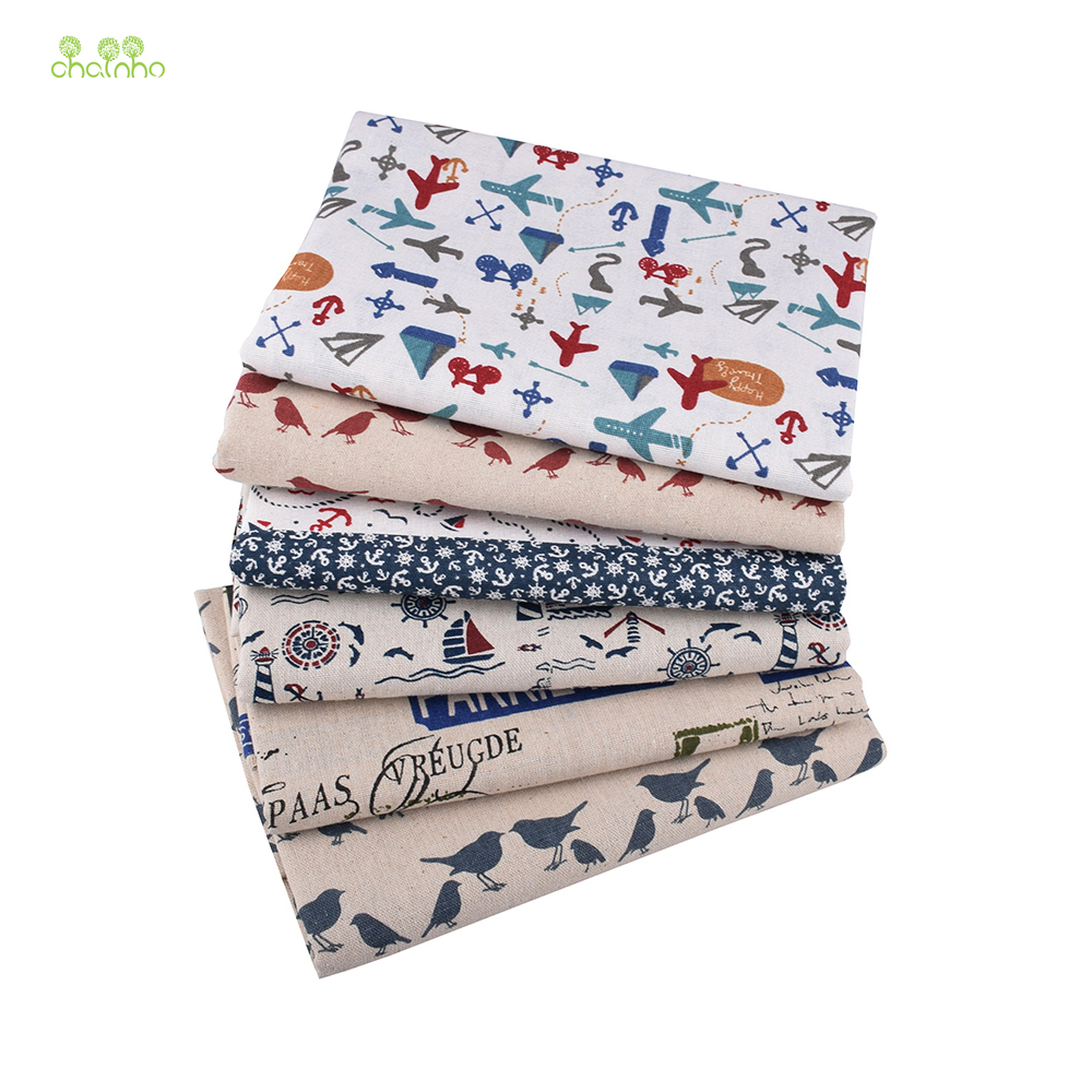 Sewing Geotextile Fabric - Chainho, Tessuto di lino di cotone