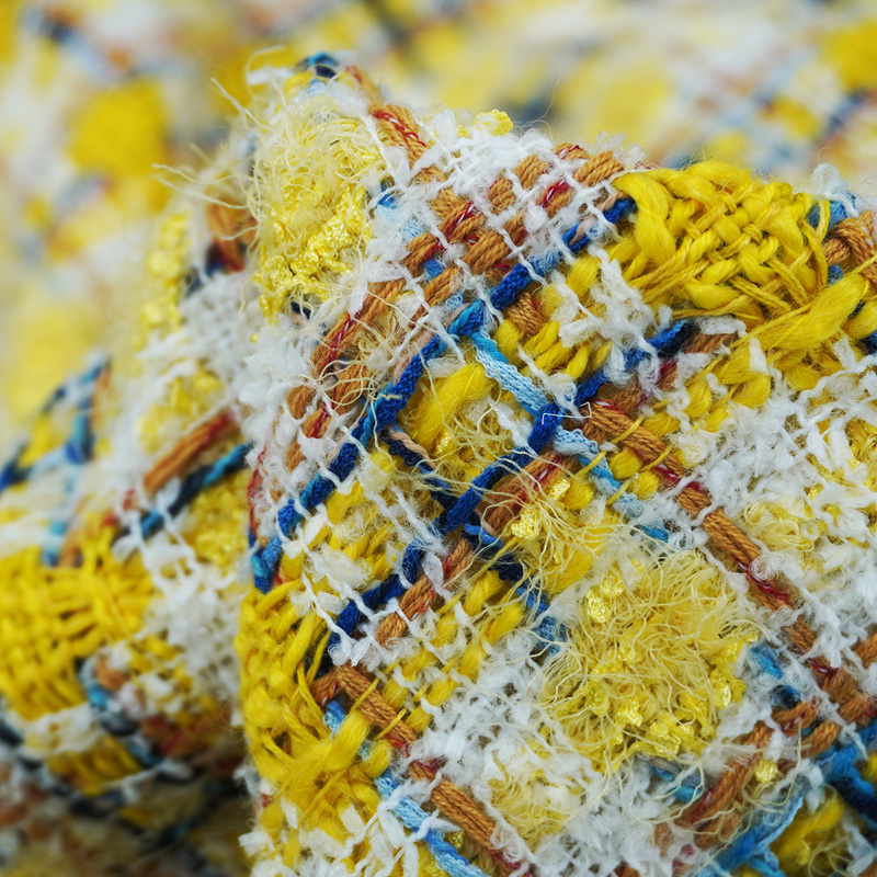 Tessuto Bouclé Tweed Giallo Mu - Sewing Tweed recensione e prezzo
