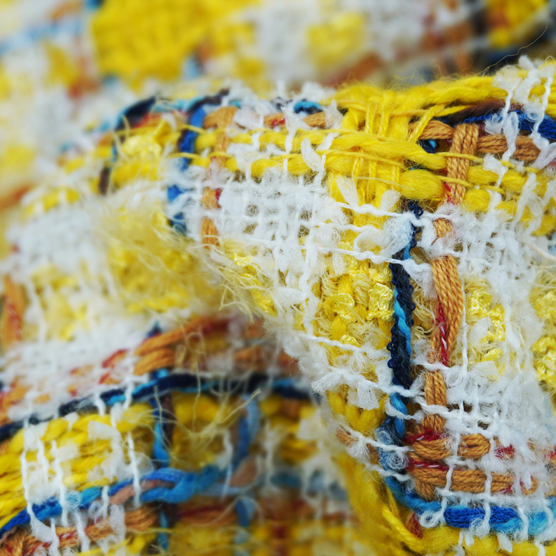 Tessuto Bouclé Tweed Giallo Mu - Sewing Tweed recensione e prezzo