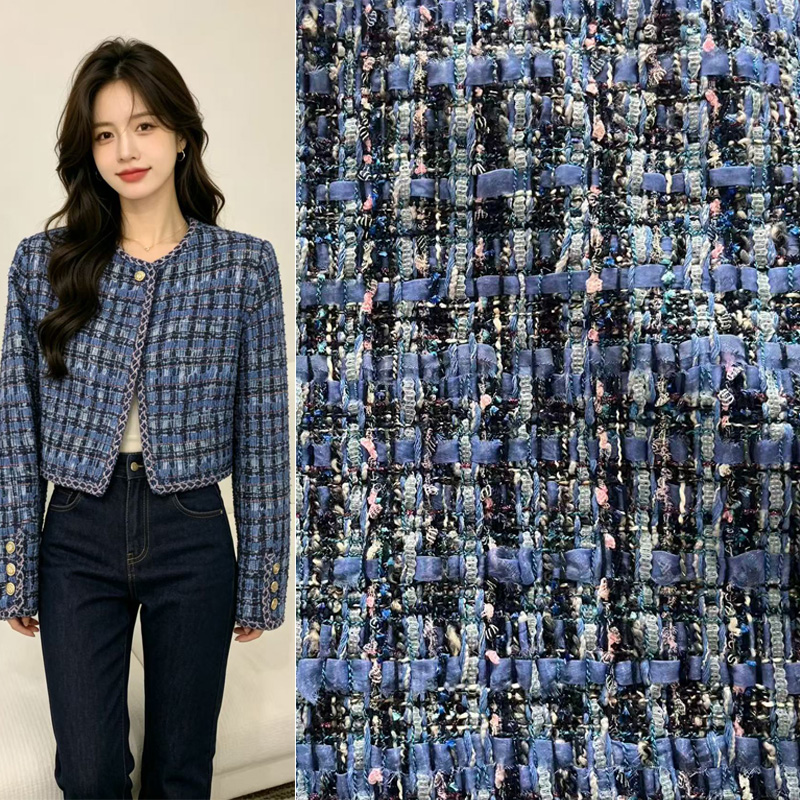 Tessuto Tweed Premium Blu Tint - Sewing Tweed recensione e prezzo