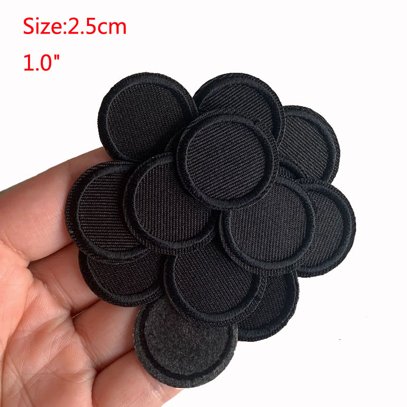 5 pezzi toppe rotonde nere per - Velcro Sew On recensione e prezzo