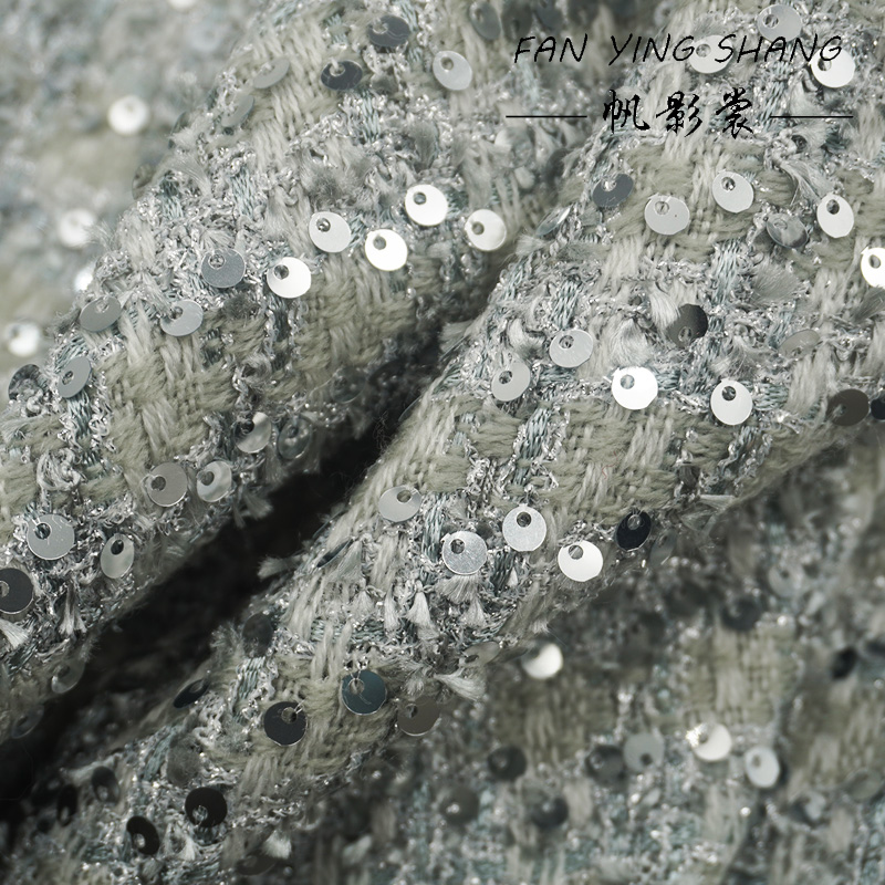 Tessuto Tweed Grigio Argento c - Sewing Tweed recensione e prezzo