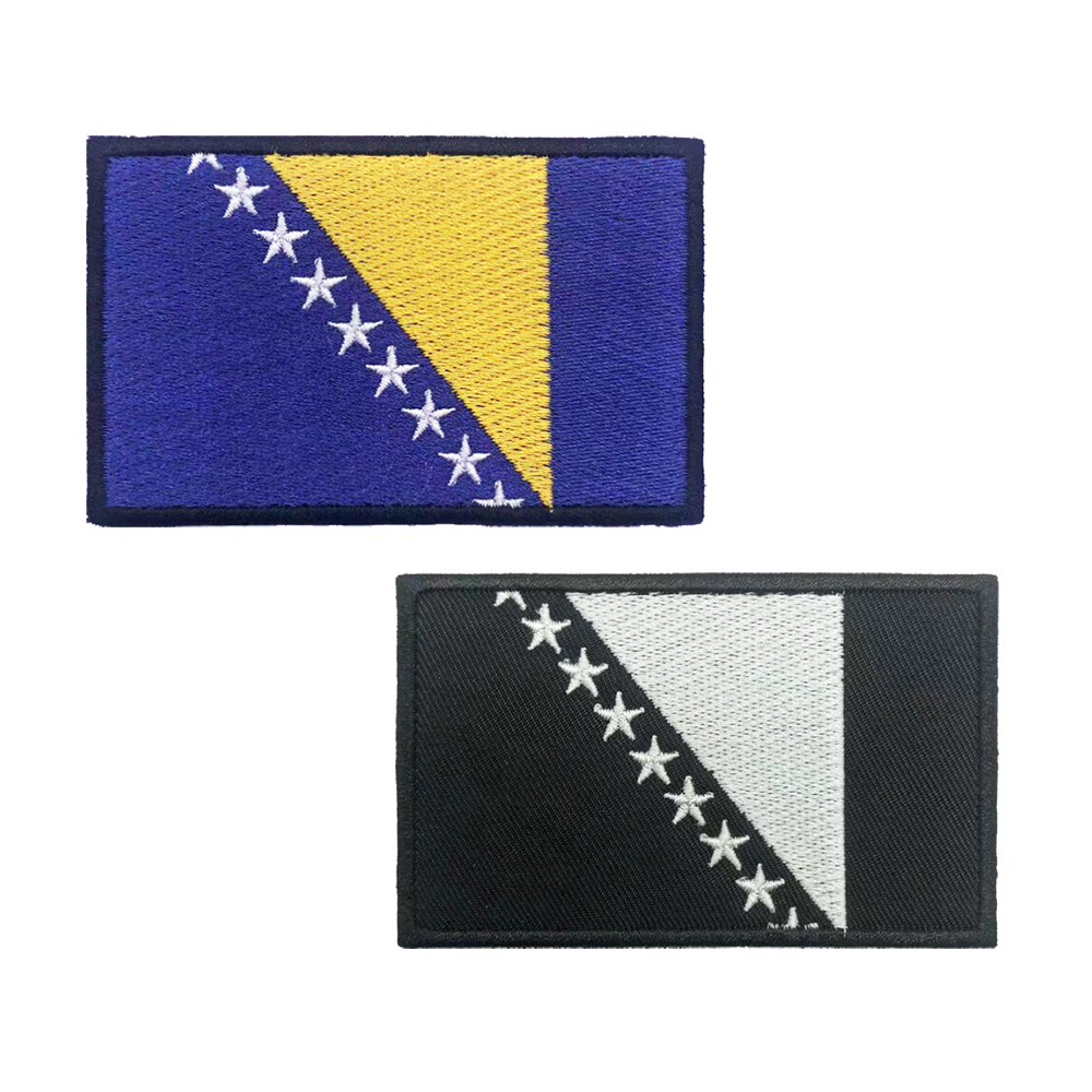 1PC Bandiera della Bosnia ed E - Velcro Sew On recensione e prezzo