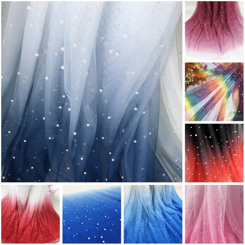 Tessuto in Tulle Sfumato con R - Sewing Batik Fabric recensione e prezzo